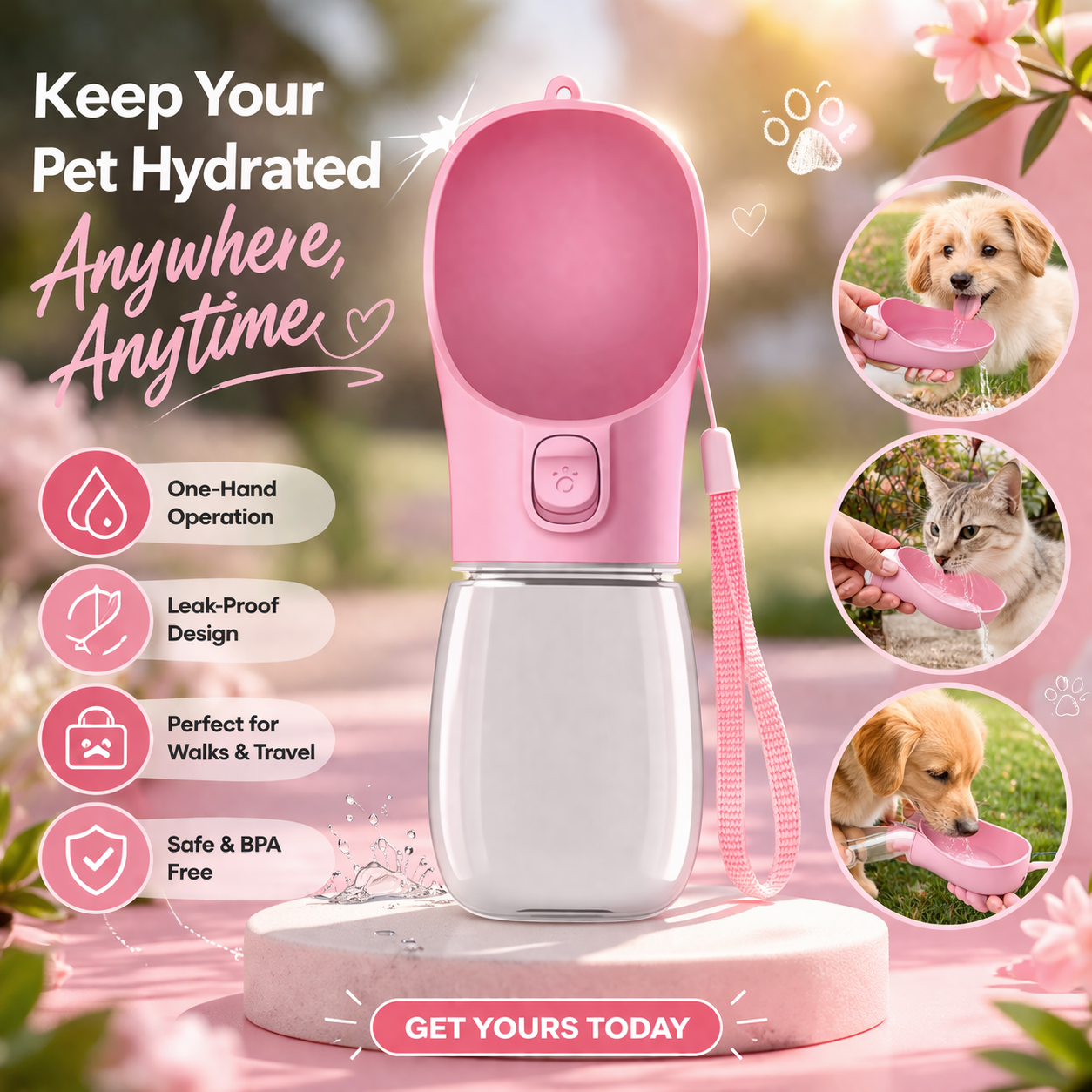 Pet Water Bottle